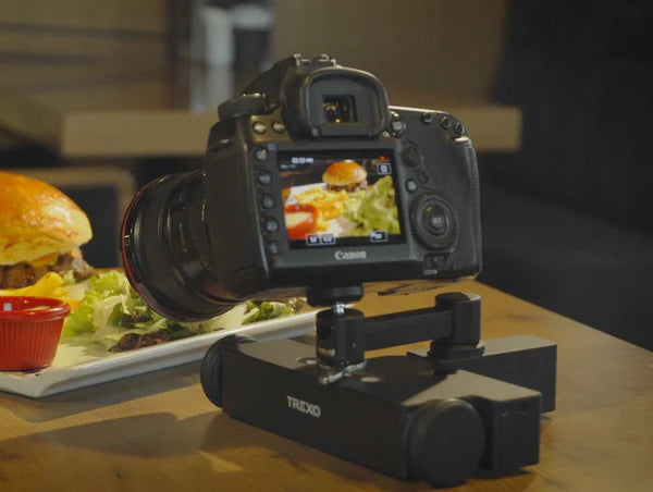 Introducing Trexo Wheels – A Tiny Tabletop Dolly with Motion Control Built-in